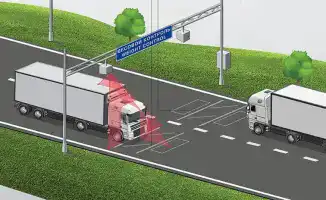 Штрафы для грузовиков в Сайрамском районе с 1 марта из-за перегрузки