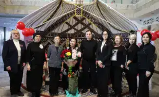 Площадка для продажи продукции местных производителей в аэропорту Жезказгана