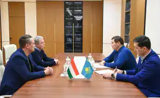 Встреча акима области с послом Венгрии: новые перспективы для инвестиционного развития Кызылординской области