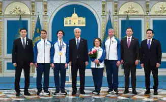 Спортсмены Казахстана готовятся к Олимпиаде в Лос-Анджелесе