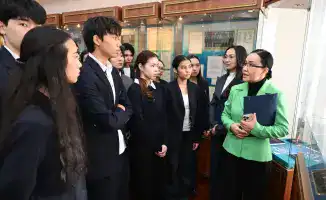 Учащиеся Канадской международной школы г. Астана на экскурсии в МИД РК