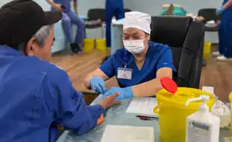 В Алматы завершился День донора: 95 участников сдали кровь для пациентов с сердечно-сосудистыми заболеваниями