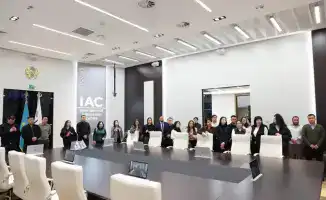 Лекция магистрантов в Суде МФЦА «Астана»