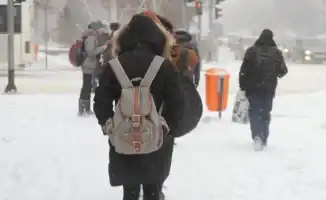 Астана: мороз и ветер отправили детей в онлайн-уроки