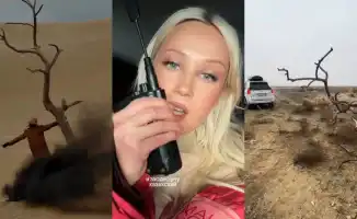 Клава Кока чуть не застряла в пустыне Мангистау во время съемок нового клипа в Казахстане