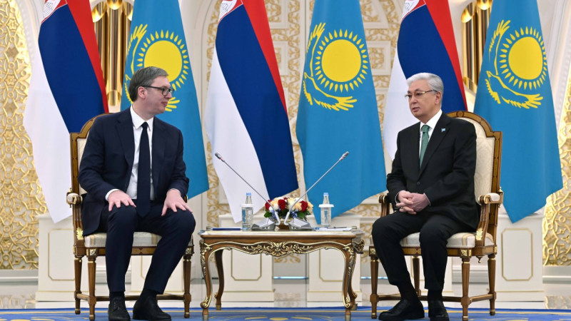 Токаев принял приглашение посетить Сербию: в Акорде прошла торжественная встреча с президентом Александром Вучичем Астане