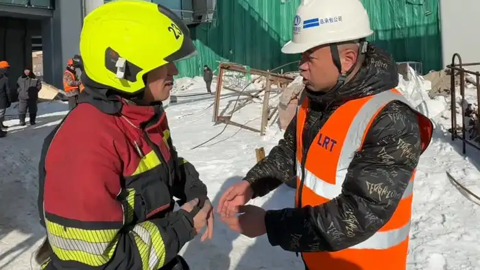 Язык, как огнетушитель: китайские слова помогли пожарным в Астане справиться с пламенем на Astana LRT Астане