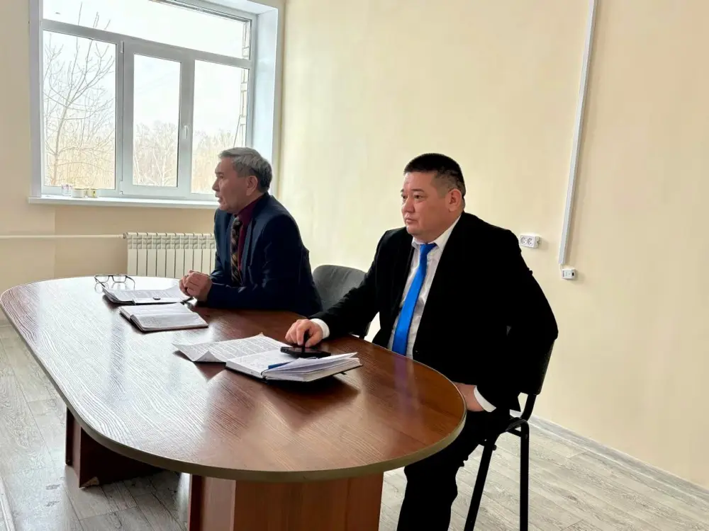 Обсуждение вопросов республиканского референдума в Службе обеспечения мобилизационной подготовки ВКО Астане