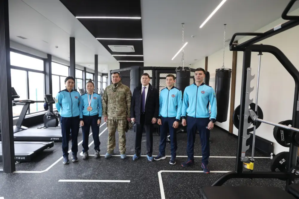 Чингис Аринов открыл первый в Казахстане пожарно-спасательный комплекс нового формата (7)