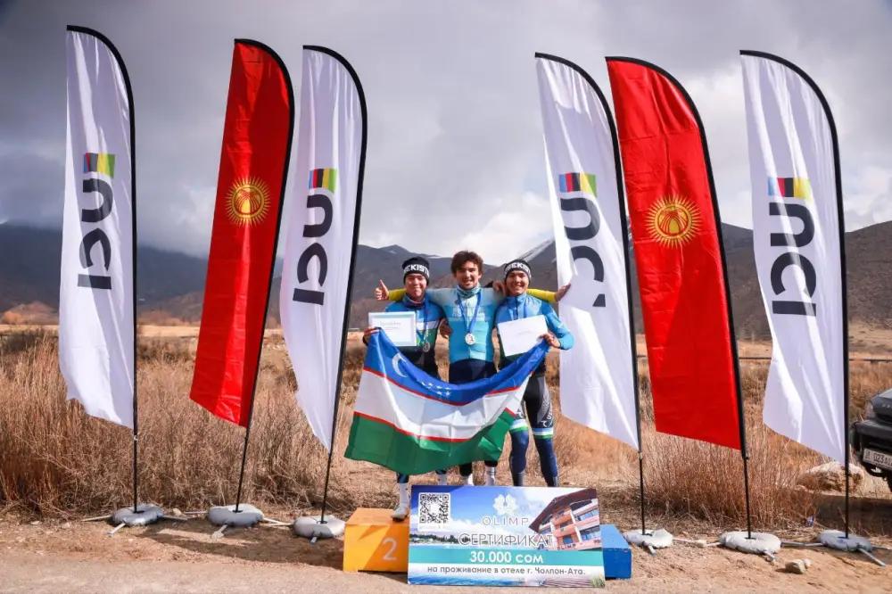 Столичный велосипедист стал чемпионом соревнований в Кыргызстане (2)