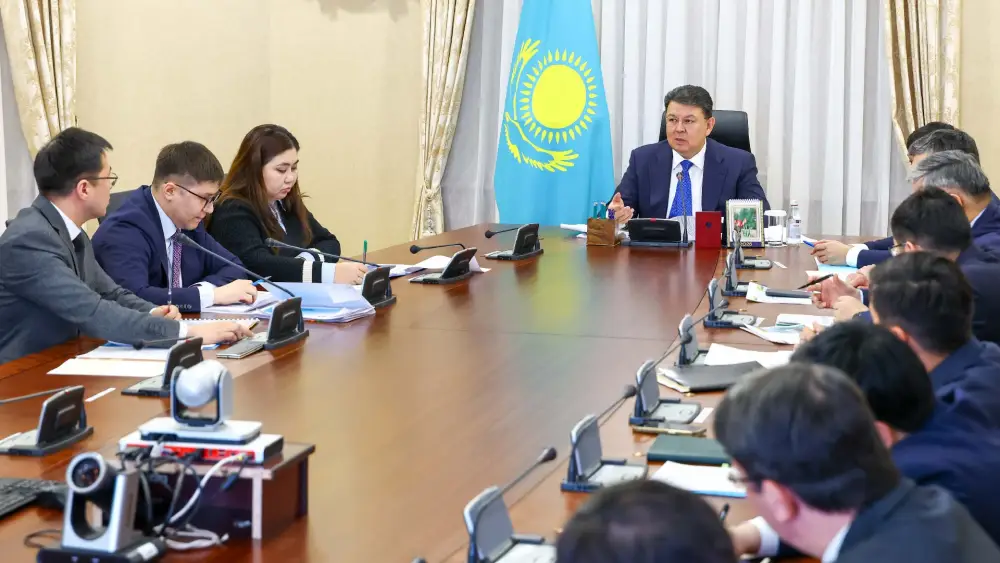 Канат Бозумбаев акцентировал внимание на необходимости повышения ответственности за реализацию Нацпроекта МЭКС Астане