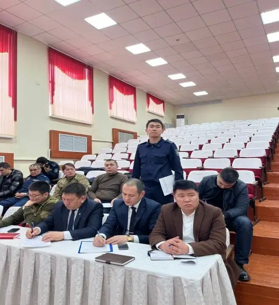 Учения по борьбе с терроризмом в Жамбылской области Астане