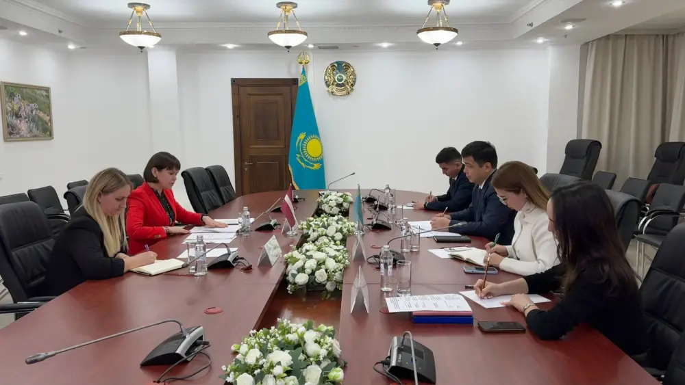 Сотрудничество Казахстана и Латвии в охране окружающей среды и лесном хозяйстве Астане