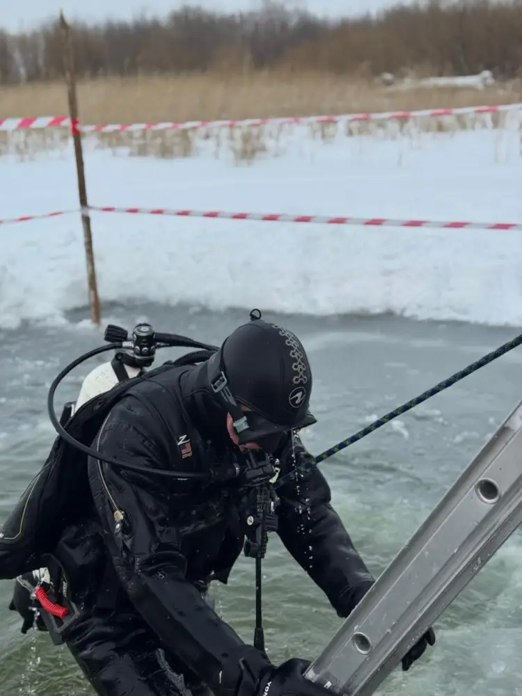 Учения с подводным дроном: повышение эффективности спасательных операций в условиях паводков Астане