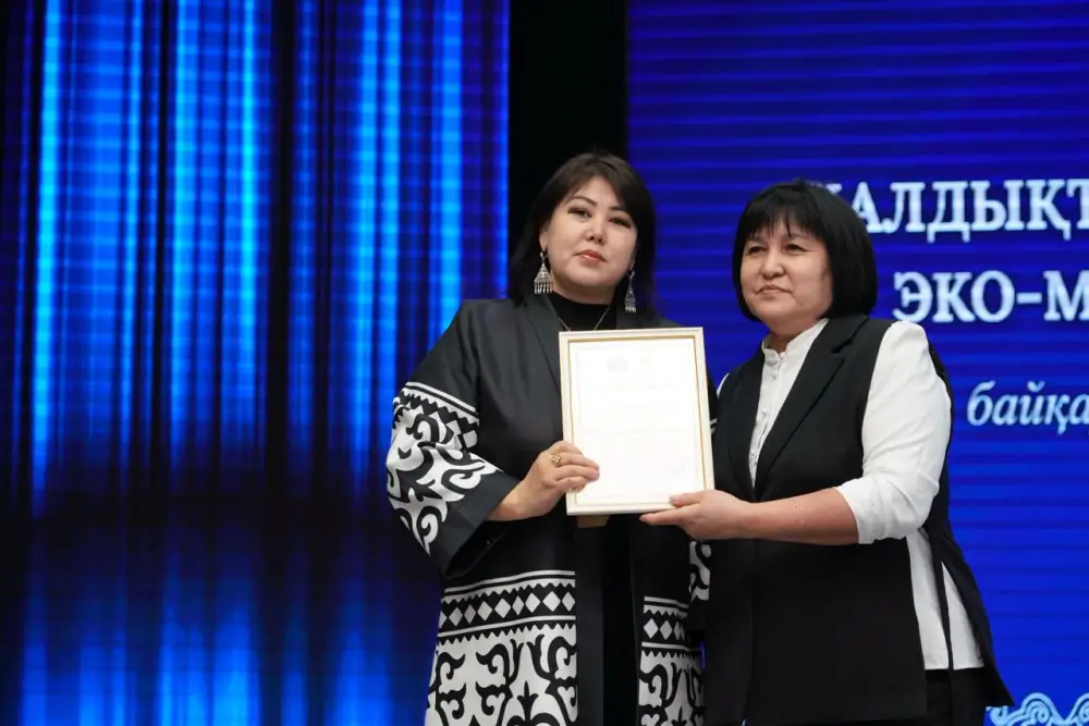 «Таза Қазақстан»: В Астане прошло торжественное мероприятие в рамках концепции развития экологической культуры (2)