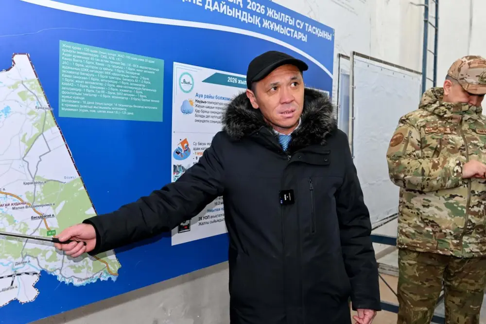 Вице-премьер Канат Бозумбаев ознакомился с ходом противопаводковых мероприятий в области Абай (10)