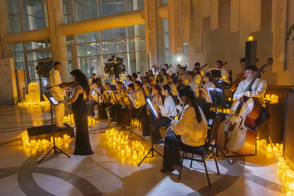 Юные музыканты школы имени Ахмета Жубанова приняли участие в запуске экокампании TURAQTY JOL 7.0 (2)