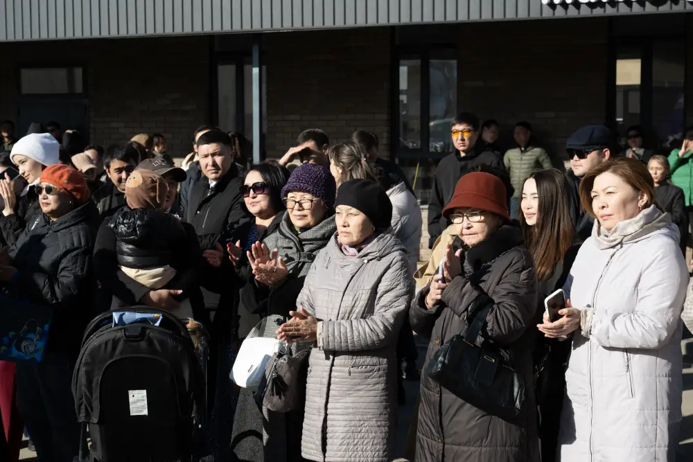 Мурал в Жетісу посвященный новой Конституции с использованием искусственного интеллекта Астане