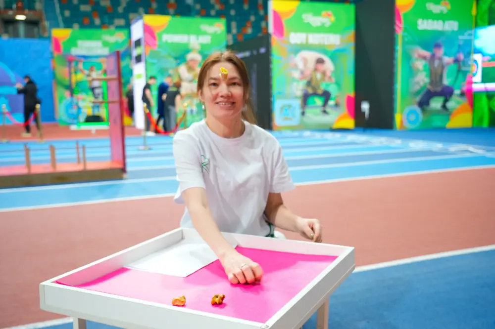 В Астане проходит единая республиканская акция «Ұлттық ойындар керуені» (8)