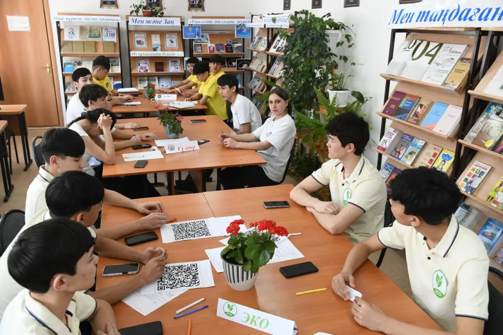 «Защитим природу вместе»: в Астане прошел экологический квест (6)