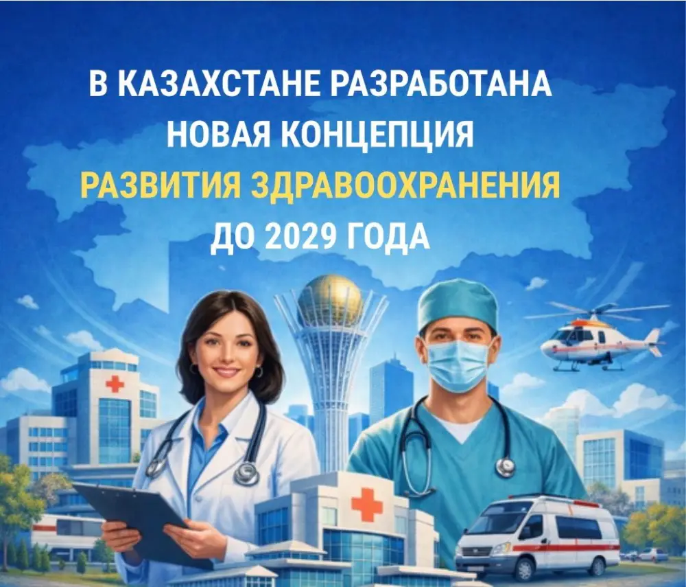 Здравоохранение Казахстана: новый курс на здоровье и долголетие до 2029 года Астане