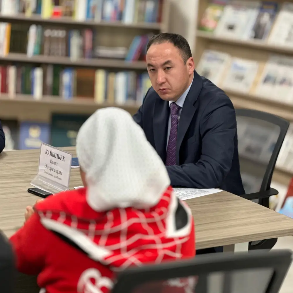 Как личный прием меняет жизнь туркестанцев? Астане