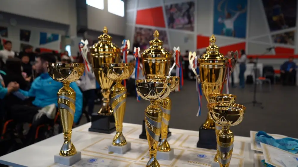 Спортсмены Астаны завоевали несколько медалей на чемпионате страны по пара пауэрлифтингу Астане