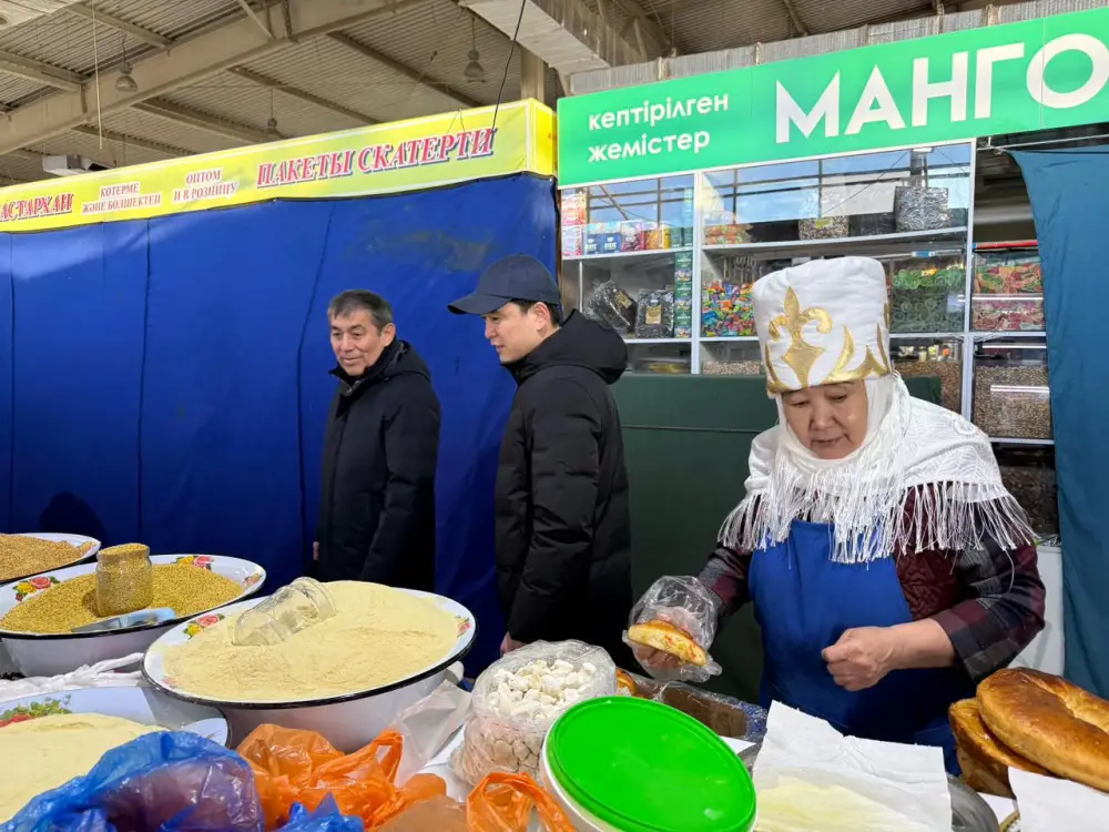 Сельскохозяйственная ярмарка в Актобе с доступными ценами на продукты Астане