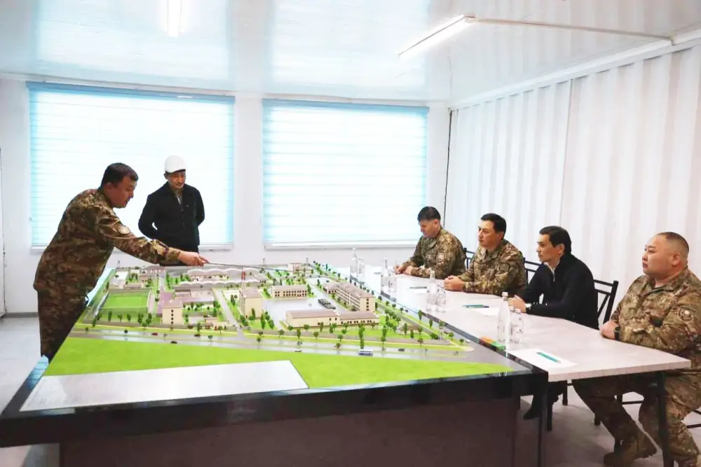 Новые объекты военной инфраструктуры Национальной гвардии строятся в Алматы и Туркестане Астане