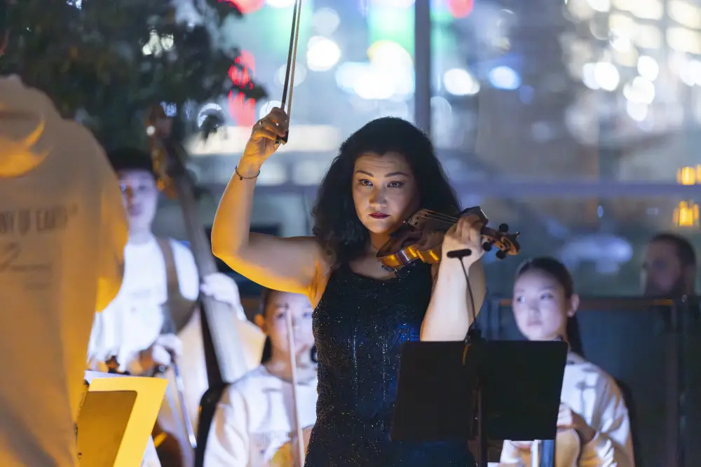 Юные музыканты школы имени Ахмета Жубанова приняли участие в запуске экокампании TURAQTY JOL 7.0 (4)