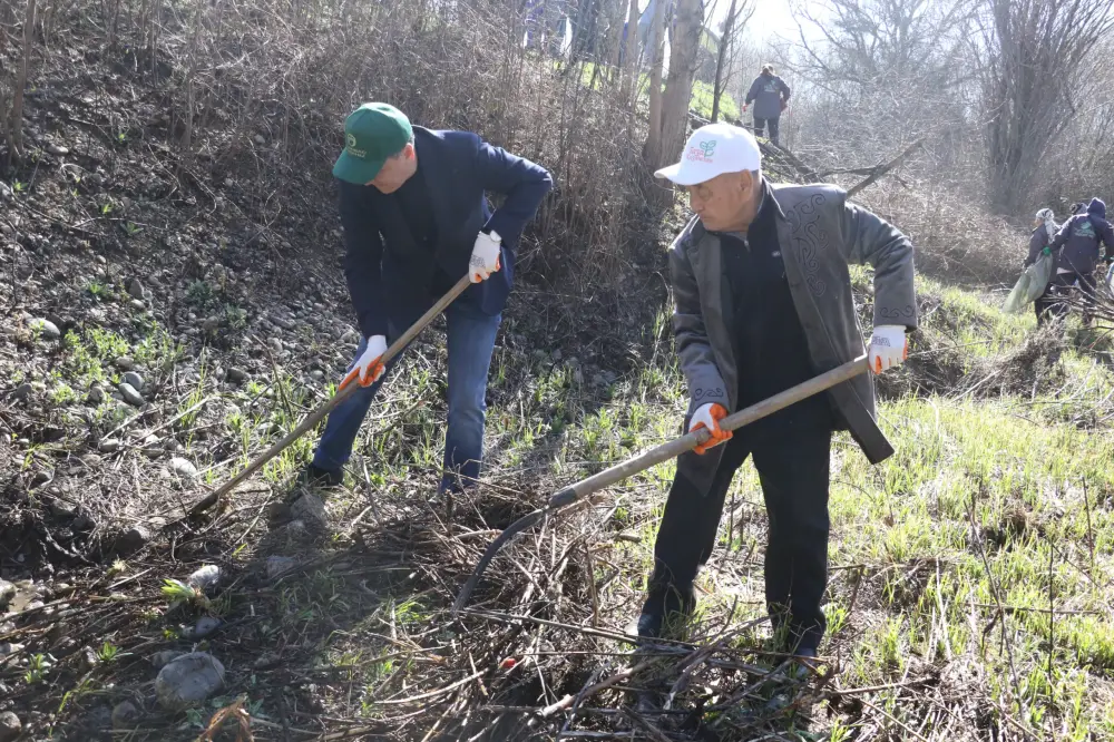 Тюлькубас: 40 родников ожили благодаря волонтёрам! Астане