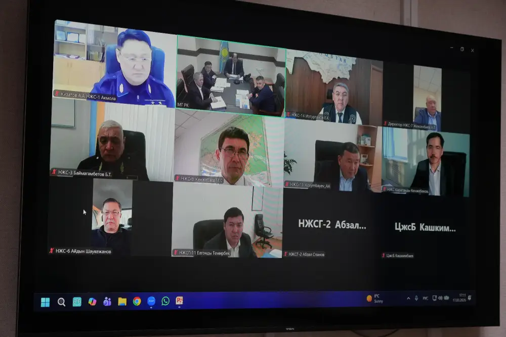 В Министерстве транспорта обсудили подготовку железнодорожной инфраструктуры к паводковому периоду Астане
