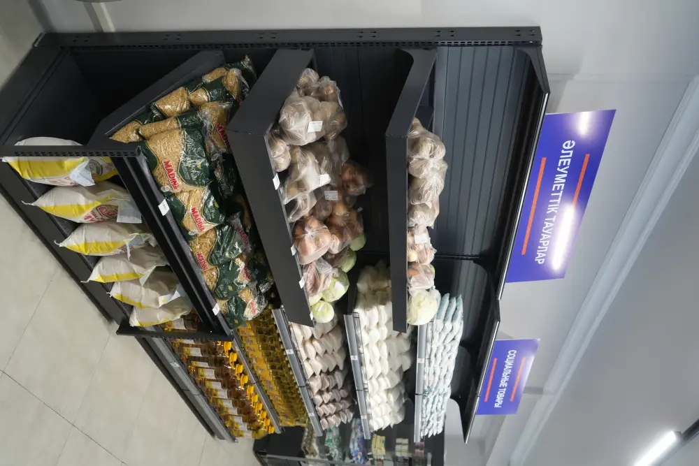 Открытие седьмого социального магазина в Талдыкоргане: доступные цены на 19 наименований товаров Астане