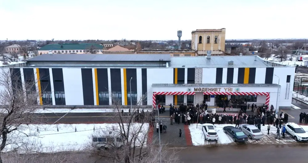 В области Жетісу введен еще один дом культуры, совмещенный со спортзалом (6)
