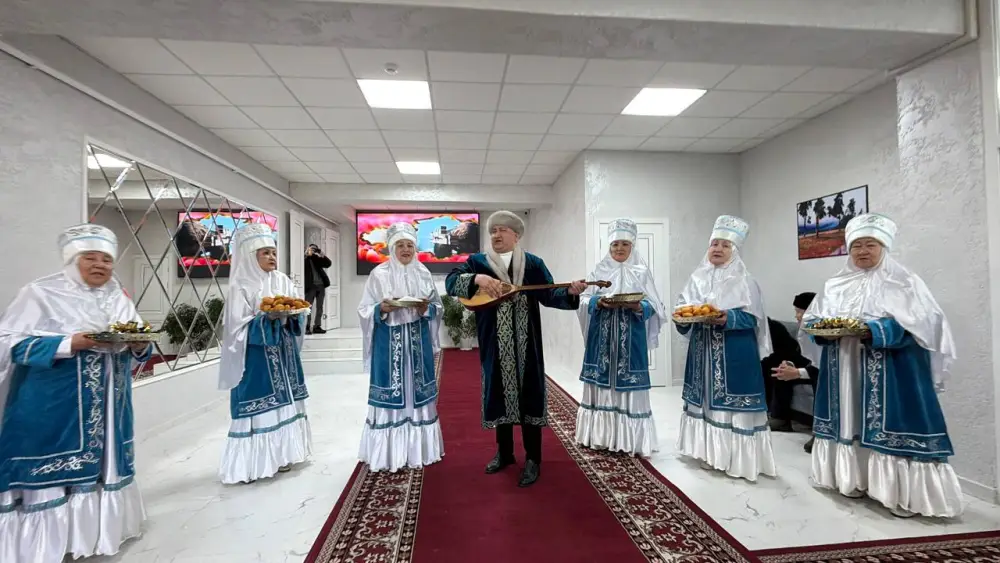 Открытие нового Дома культуры в селе Катарколь к Наурызу Астане