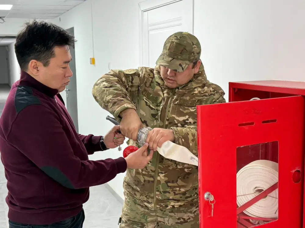 Профилактика пожаров в приоритете МЧС Астане