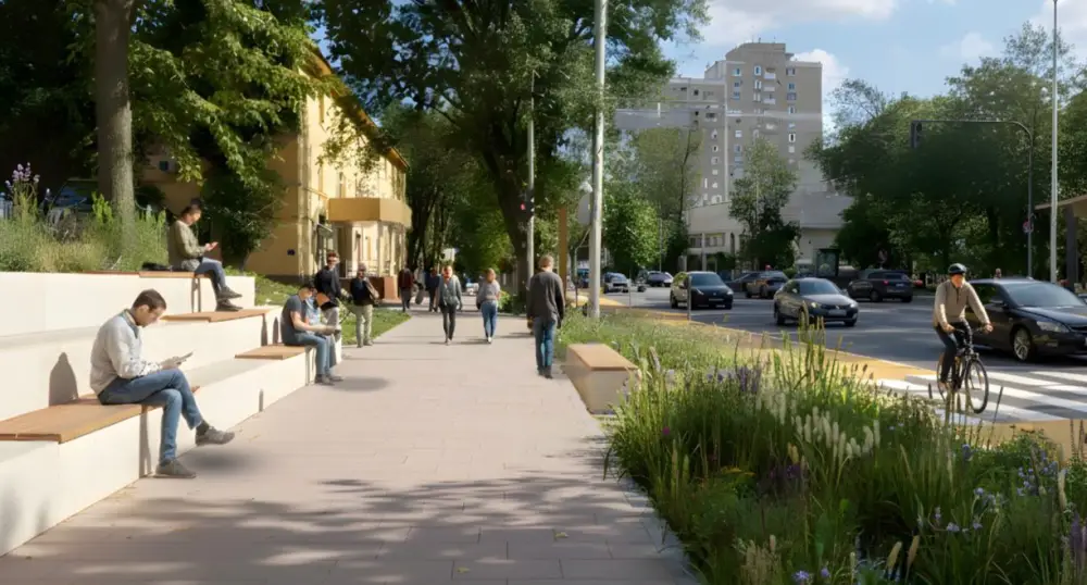 Улица Сатпаева: новый дыхание для пешеходов в сердце Алматы Астане