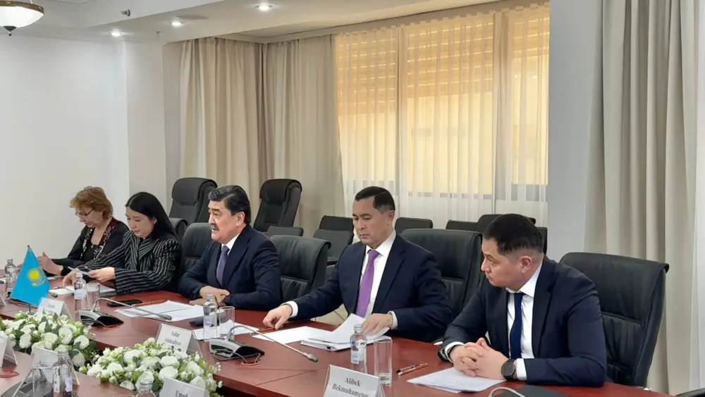 Встреча с Руководителем отдела Евразии Организации экономического сотрудничества и развития Астане