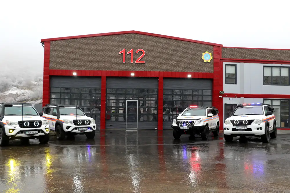 Спасатели на колесах: техника нового поколения! Астане