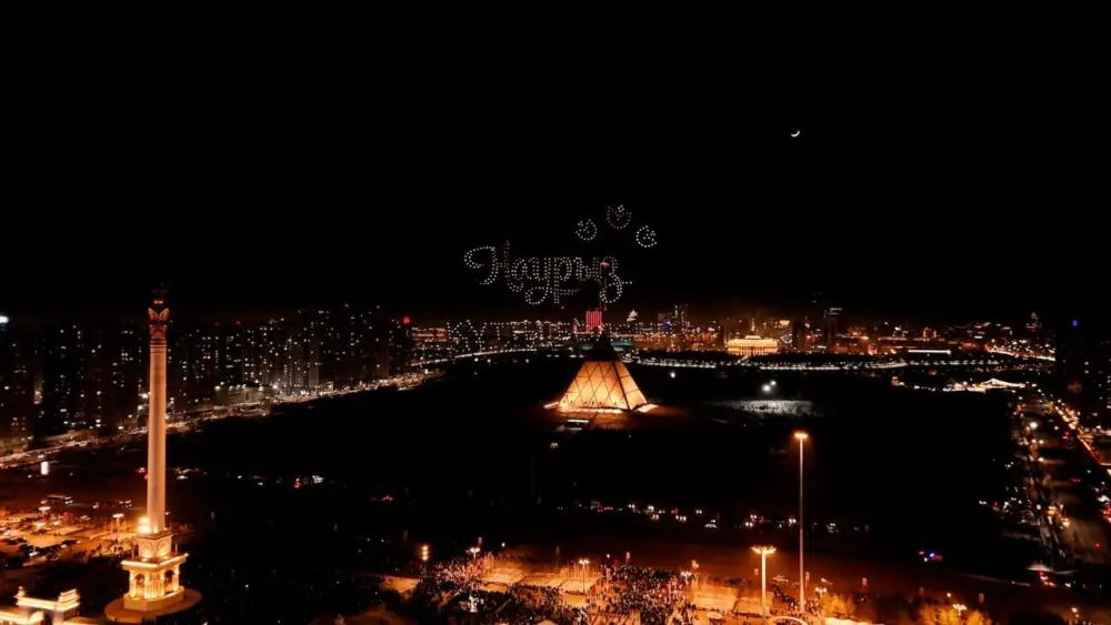 Масштабное дрон-шоу прошло в Астане в честь Наурыз мейрамы (8)