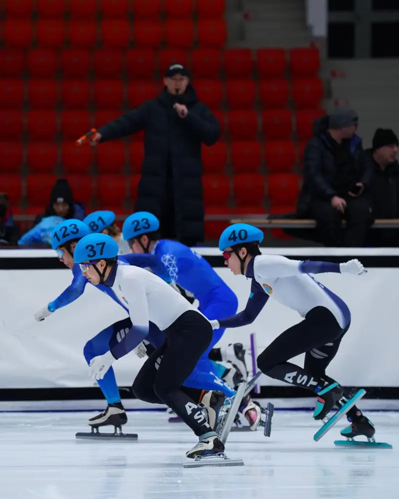 Шорт-тректен ел чемпионаты: Мұздағы жұлдыздар жарқырады! Астане