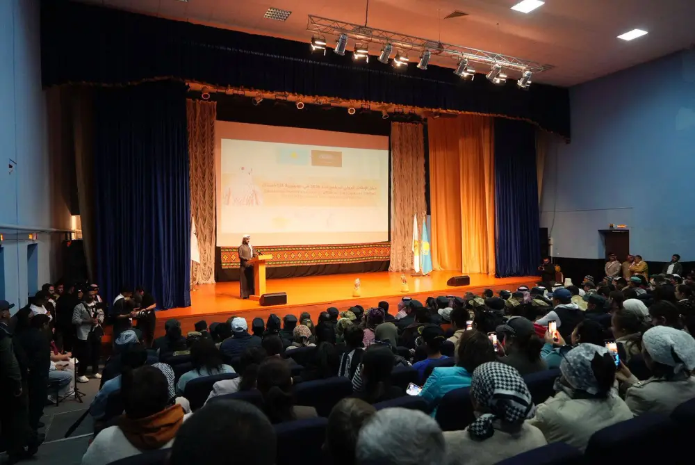 Выпуск сокола-балобана в дикую природу Жетісу экологическое мероприятие Астане