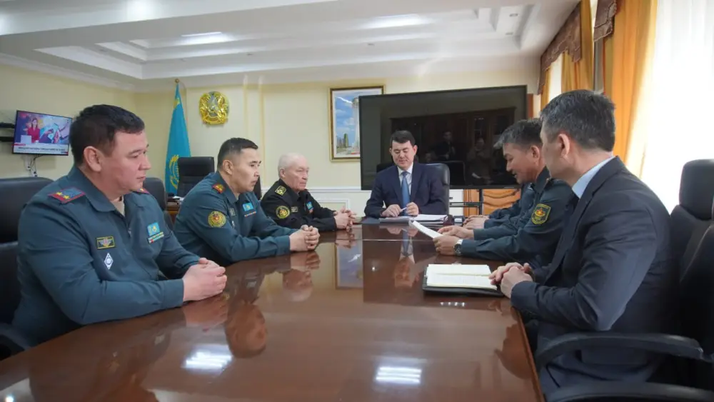 Обсуждение открытия военно-патриотической школы в Жанаозене: шаг к укреплению обороноспособности Казахстана Астане
