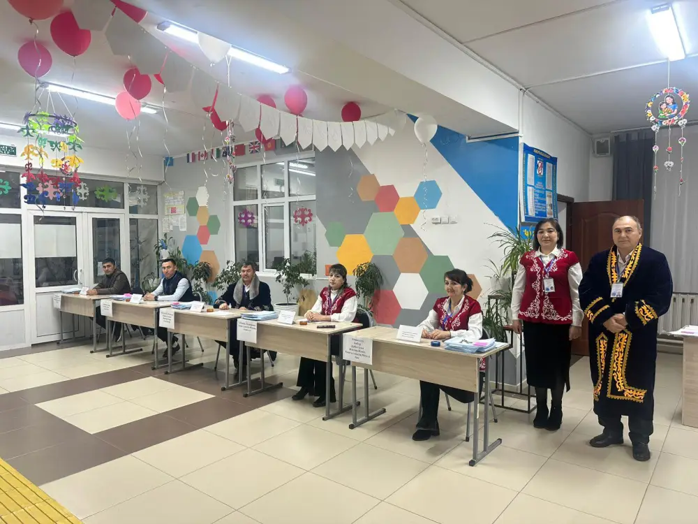 В Туркестанской области открылись 947 участков для референдума Астане