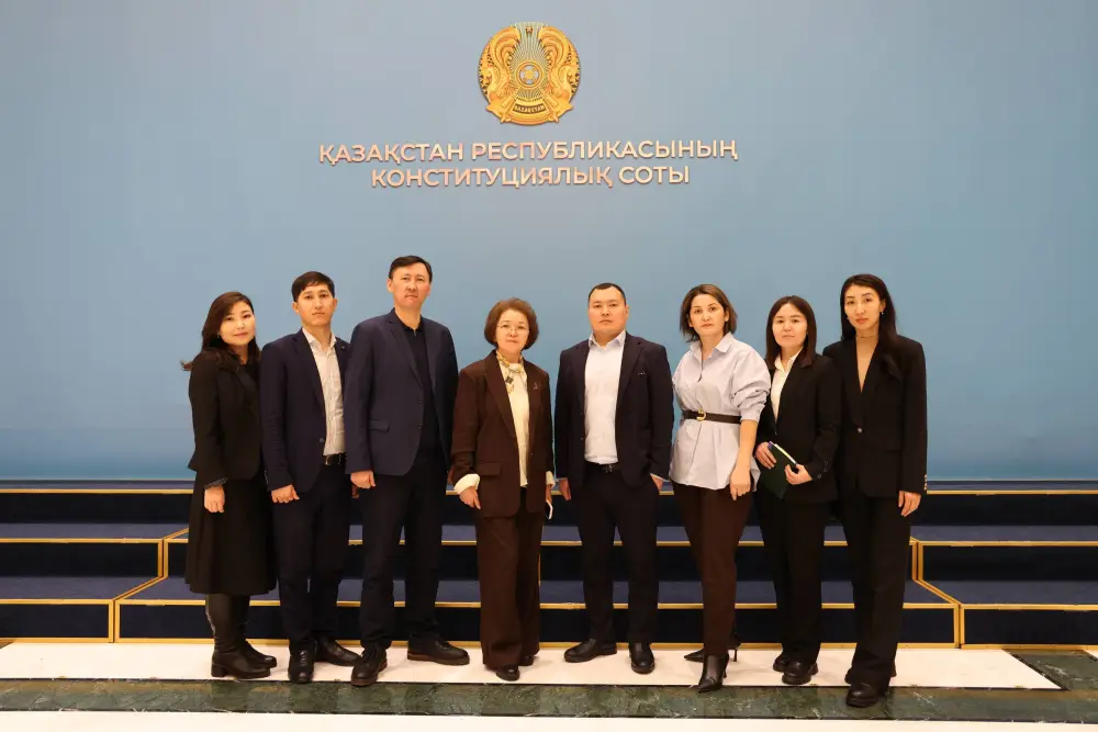 Магистранты Академии правосудия при Высшем Судебном Совете приняли участие в выездной лекции в Конституционном Суде Республики Казахстан (5)