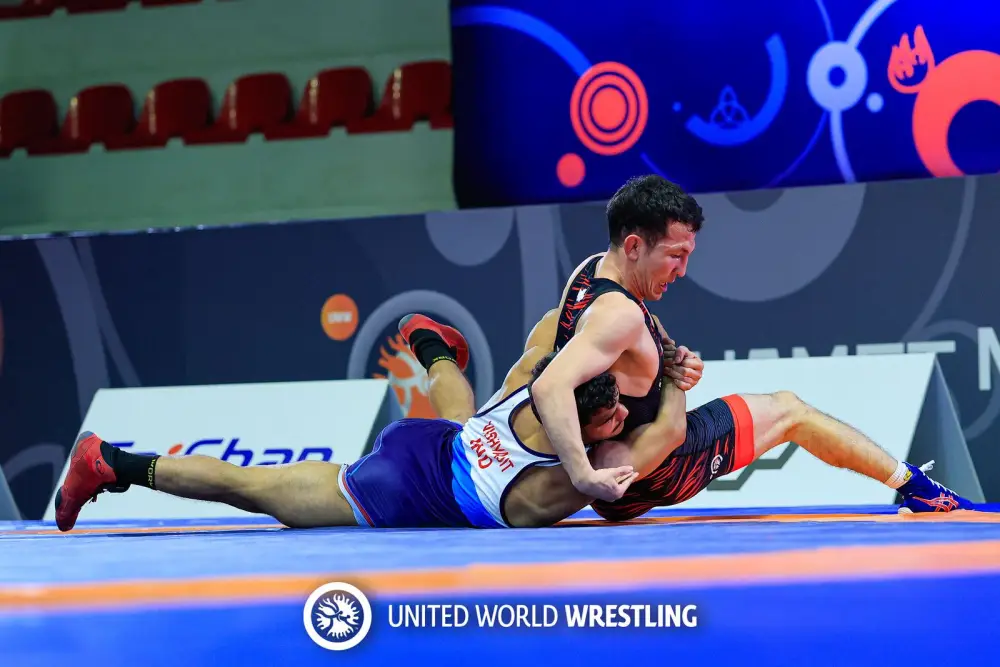 Столичный борец Марлан Мукашев стал бронзовым призером международного турнира Астане