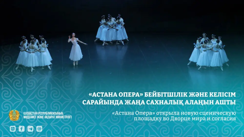 Новая сцена «Астана Опера» в Дворце мира Астане