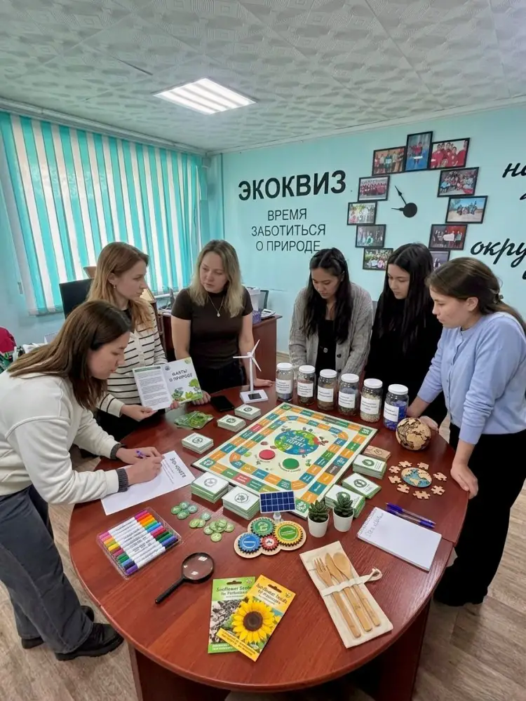 Молодежь Карабалыка объединяется для повышения экологической осведомленности через участие в «Экологическом квизе» Астане