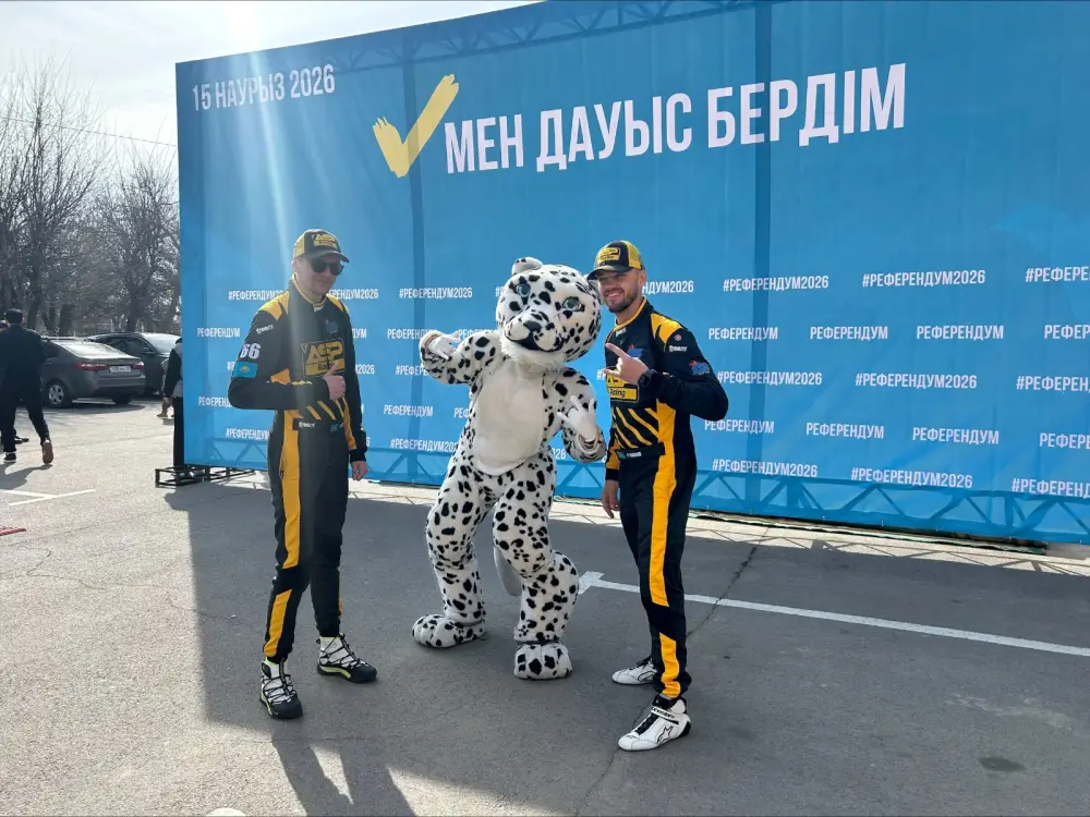 Гражданская активность на референдуме: символика снежного барса как призыв к голосованию Астане