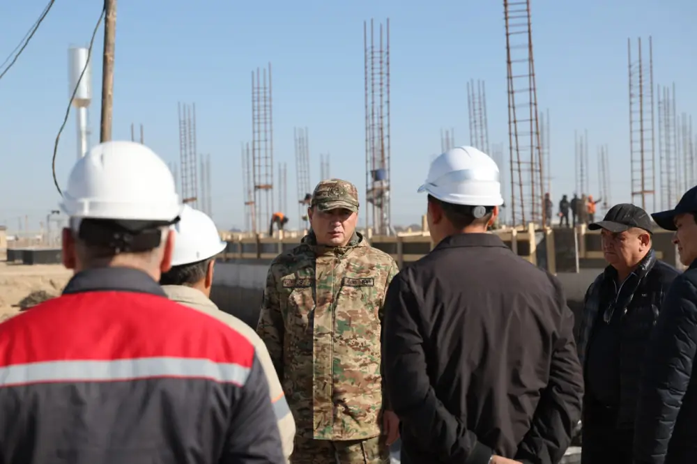 В Алматы и Туркестане строятся новые объекты военной инфраструктуры Национальной гвардии (6)
